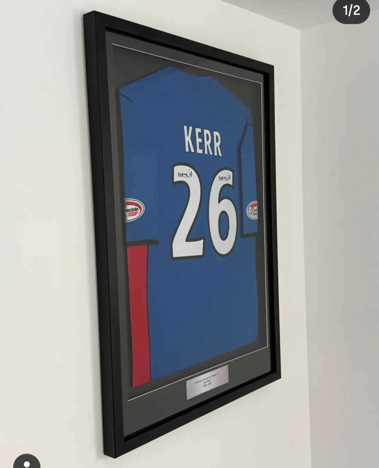 Kerr framed by Frame It UK