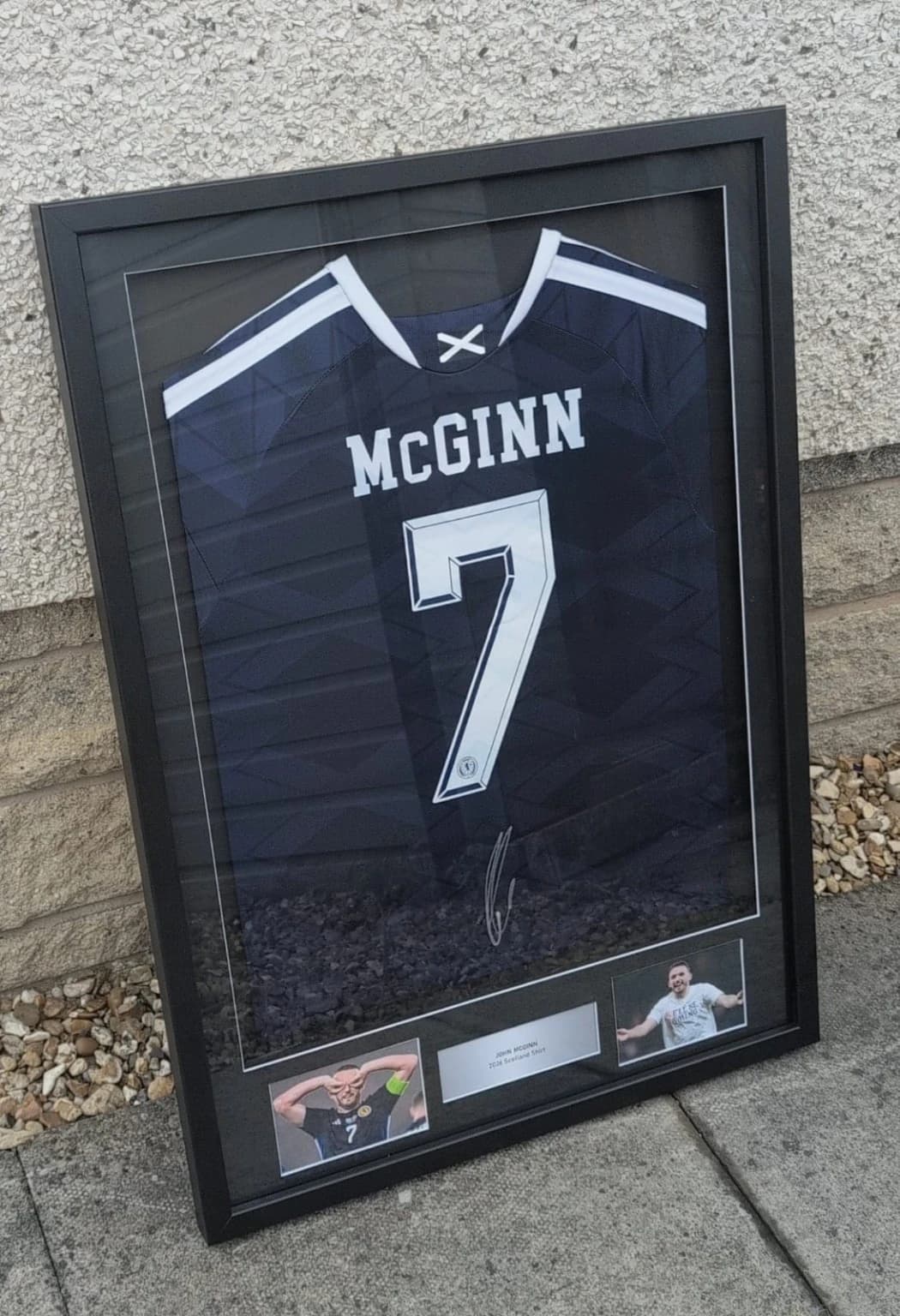 McGinn framed by Frame It UK