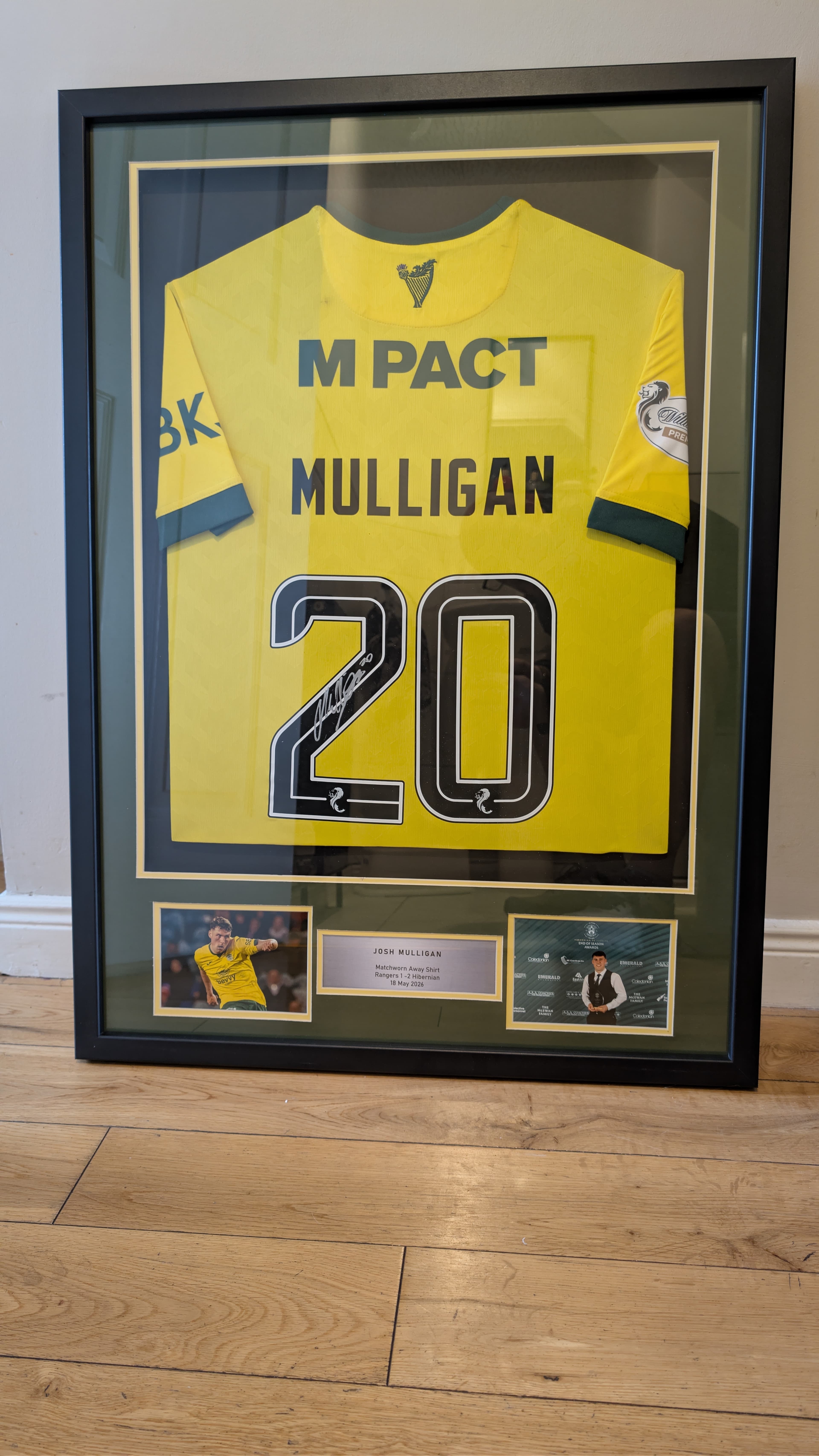 Mulligan framed by Frame It UK