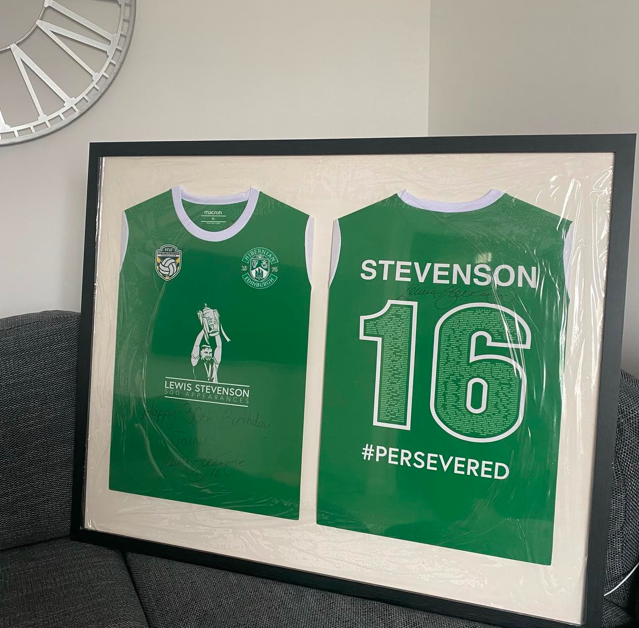 Frame It UK framed shirt